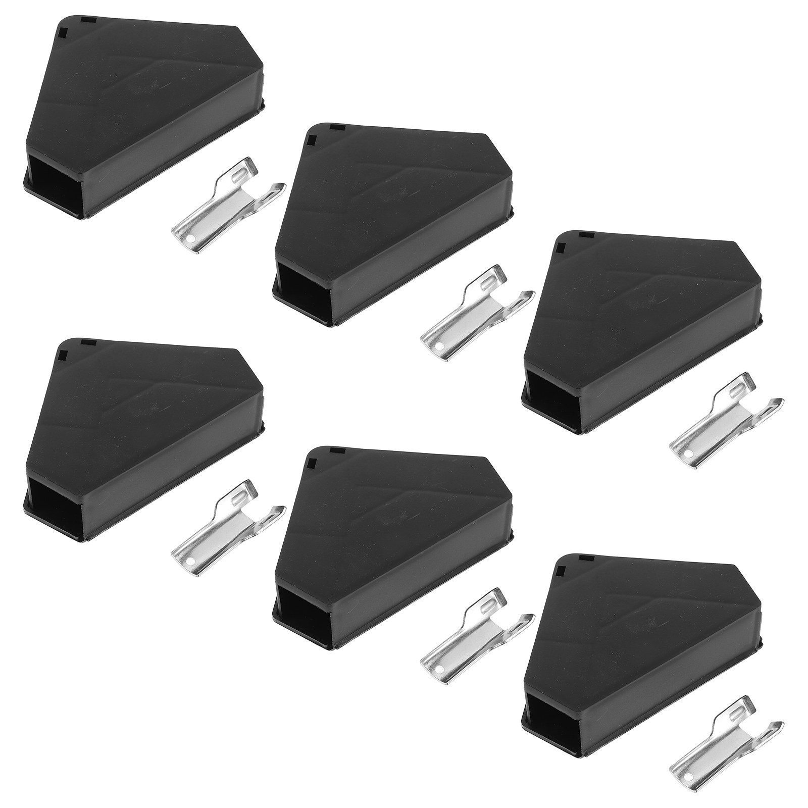 Lockbox Key Secure - 6pcs Heavy Duty Triangle Mouse Baits