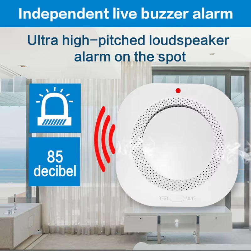 Smart Independent Smoke Detect - Smoke Detector Interconnected ulasan dan harga