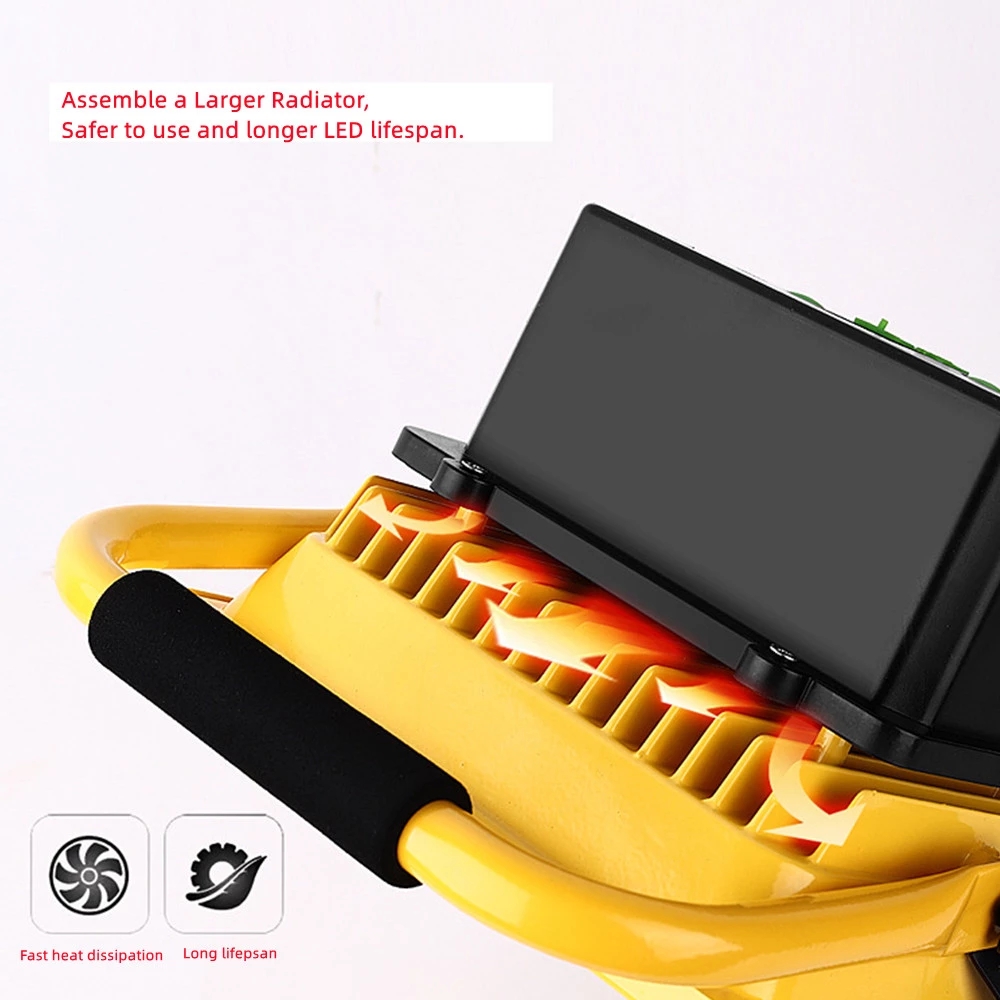 LED Strong Charging Floodlight - Power Outage Light ulasan dan harga
