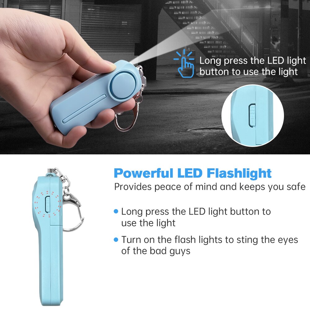 Personal Security Alarm Self D - Personal Alarm Keychain ulasan dan harga