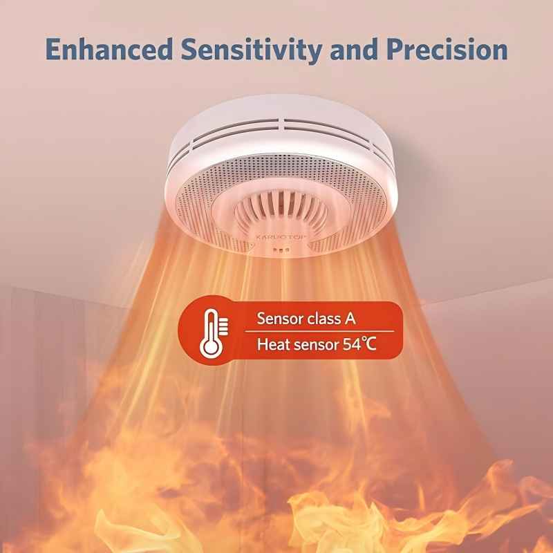 Wireless Interlinked Smoke and - Smoke Detector Interconnected ulasan dan harga