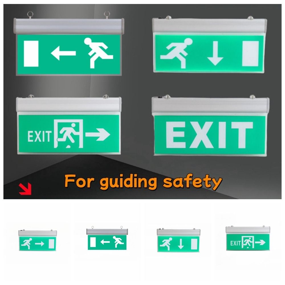 Commercial LED Emergency Sign  - Emergency Exit Sign ulasan dan harga
