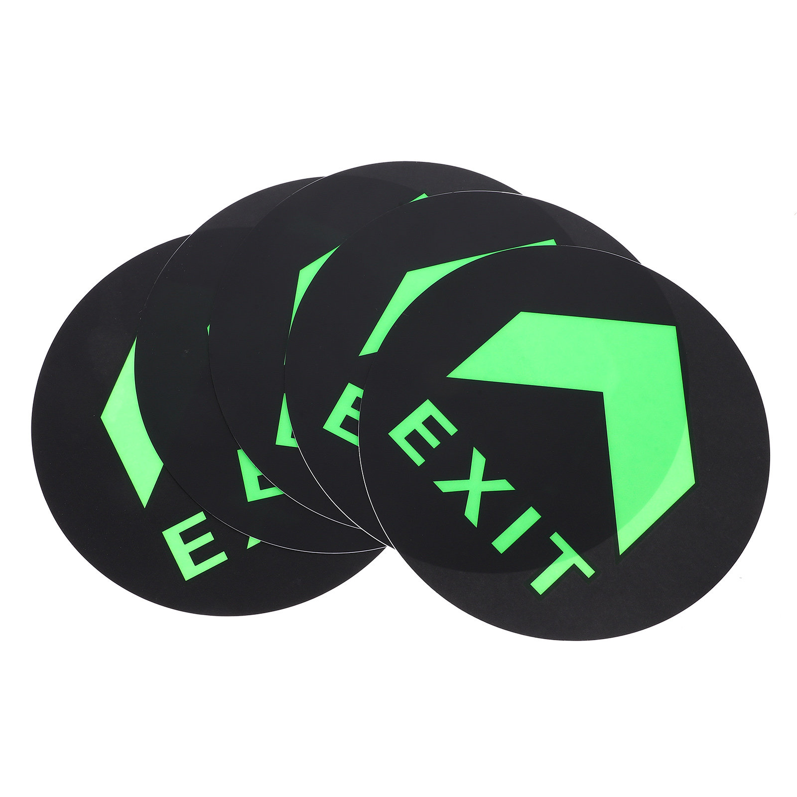 5Pcs Night Luminous Exit Sign  - Emergency Exit Sign ulasan dan harga