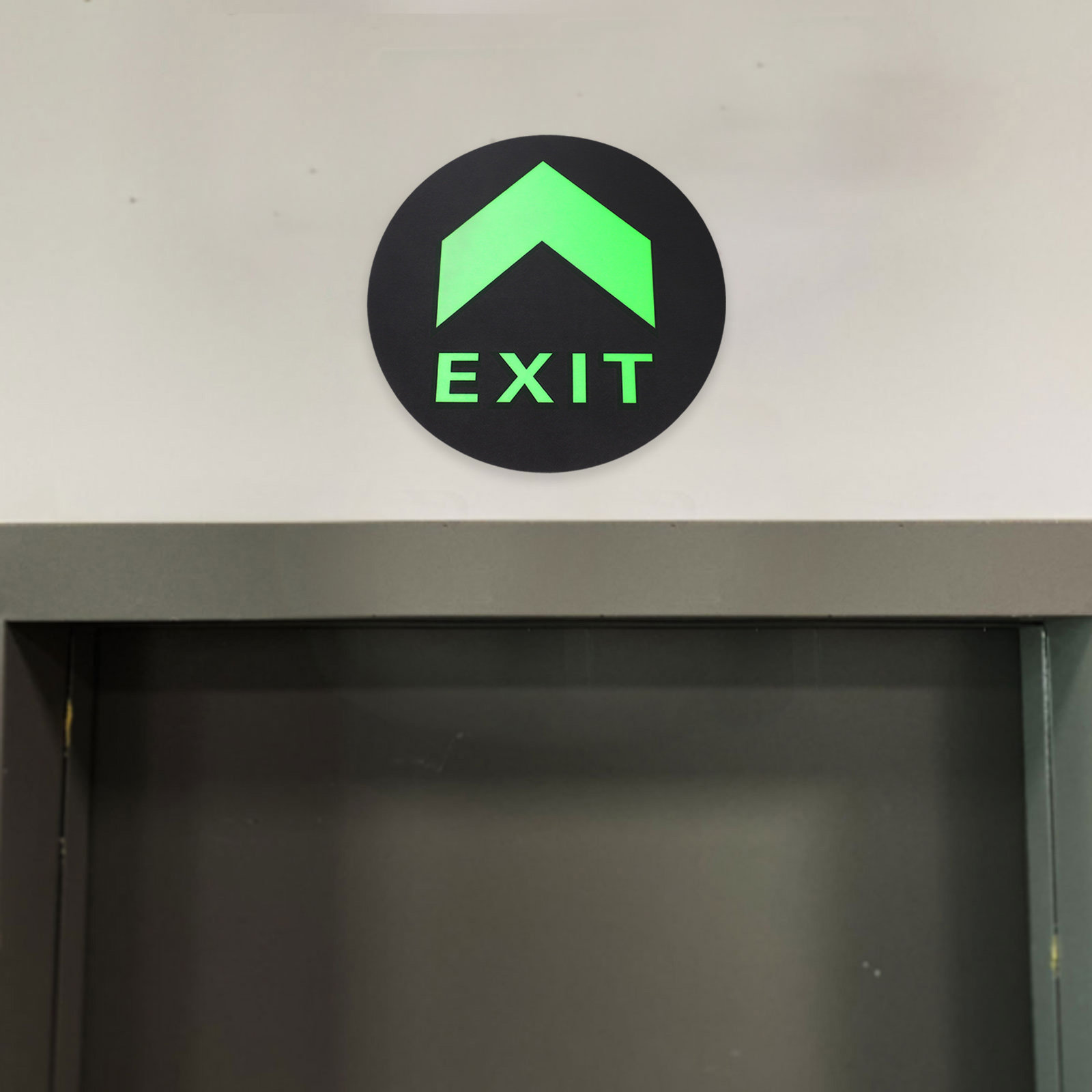 5Pcs Night Luminous Exit Sign  - Emergency Exit Sign ulasan dan harga