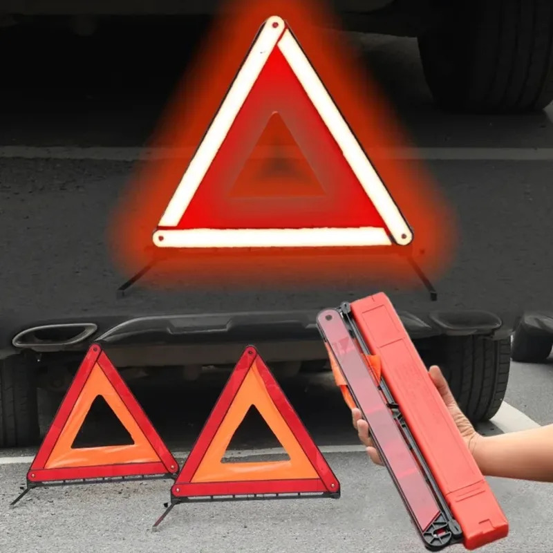 Car Triangle Red Reflective Tr - Emergency Exit Sign ulasan dan harga
