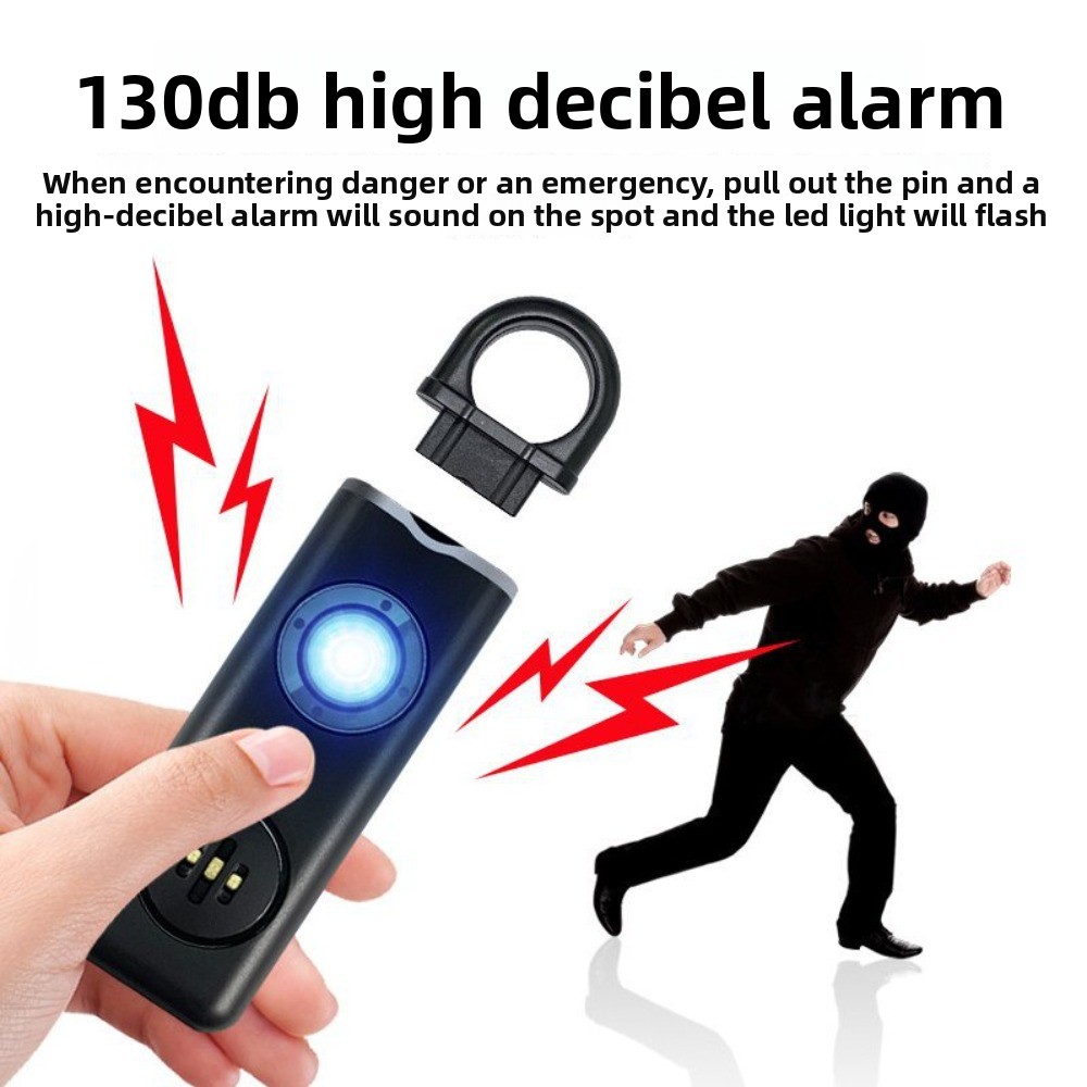 130 High DB Safe Sound Persona - Personal Alarm Keychain ulasan dan harga