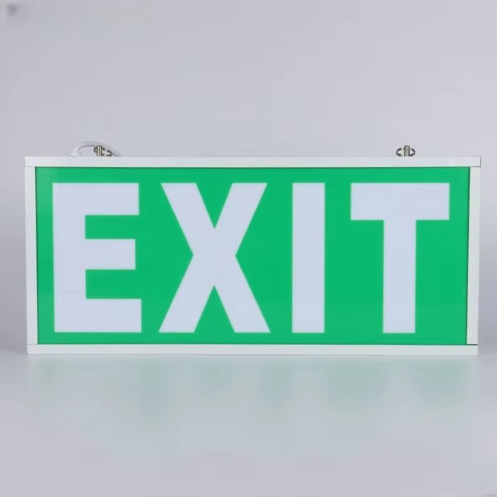 110-240V Commercial LED Emerge - Emergency Exit Sign ulasan dan harga