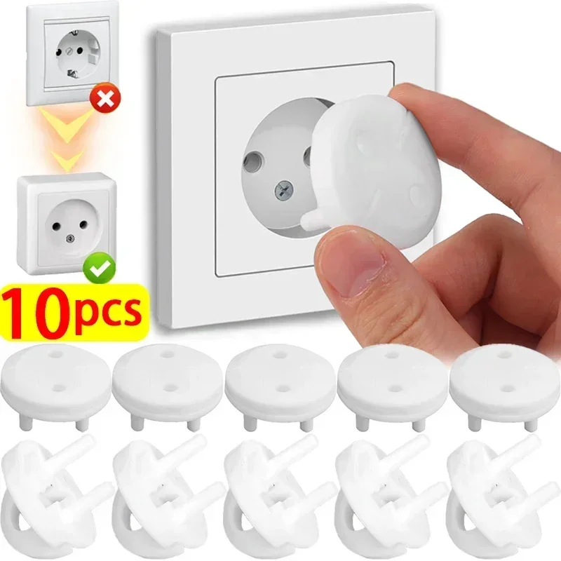 White Electrical Safety Socket - Outlet Cover Baby ulasan dan harga