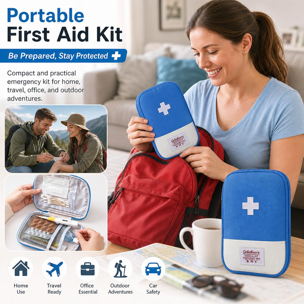 Large Capacity Portable First  - First Aid Bag Kit ulasan dan harga