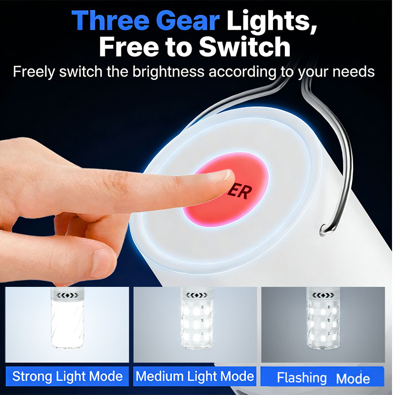 LED Rechargeable Camping Lante - Power Outage Light ulasan dan harga