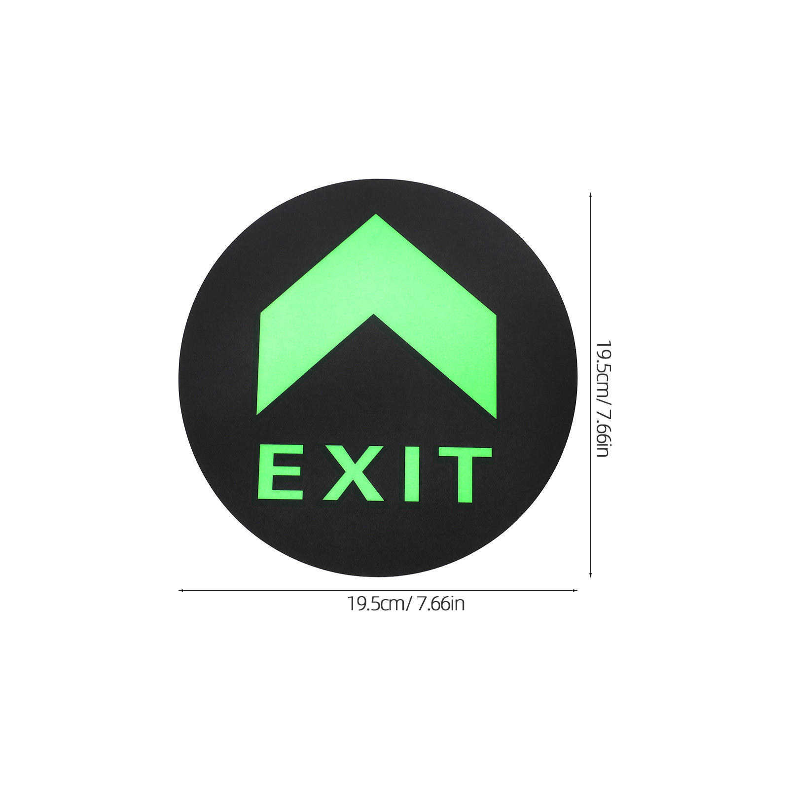 5Pcs Night Luminous Exit Sign  - Emergency Exit Sign ulasan dan harga