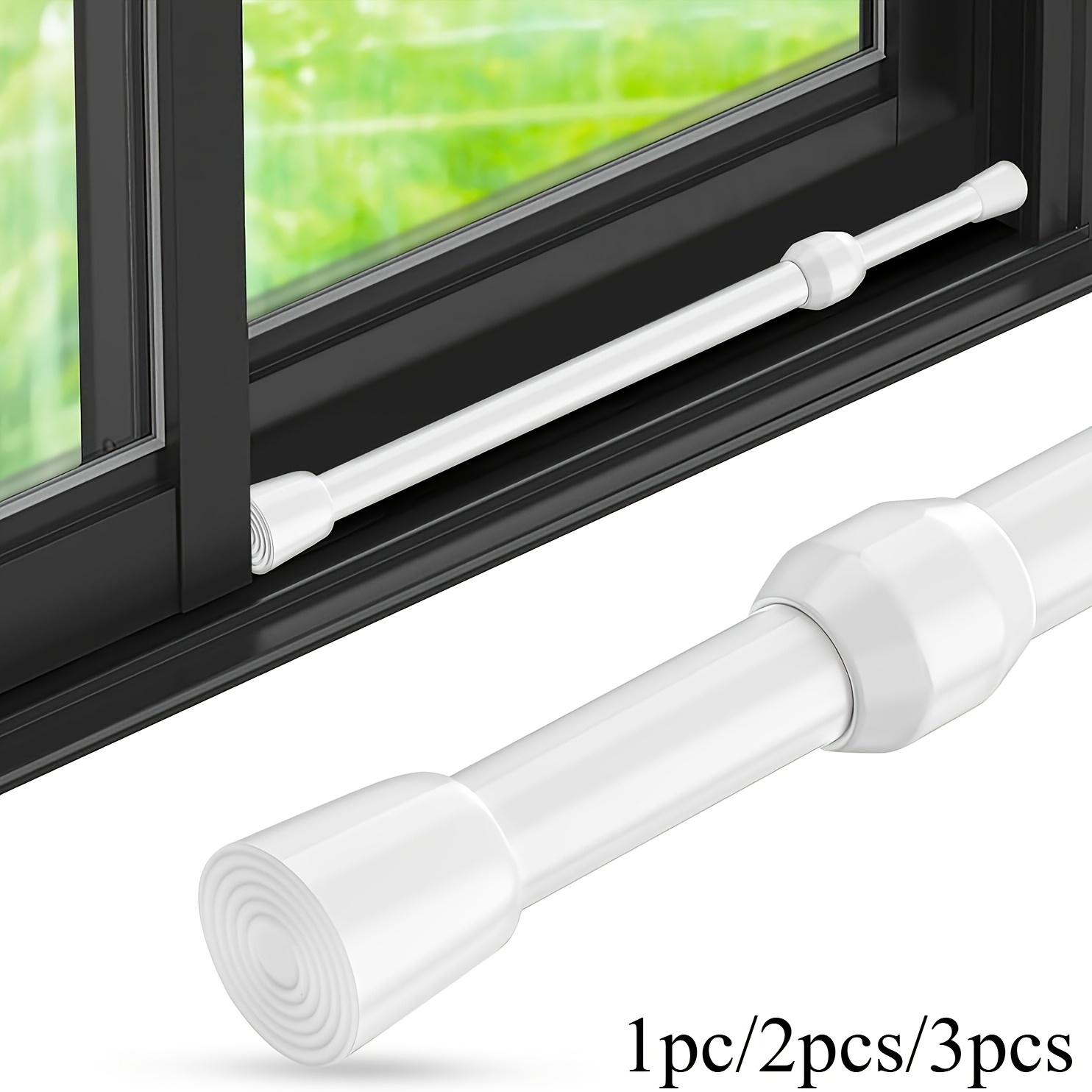 Adjustable Safety Ba Polished  - Window Lock Bar ulasan dan harga