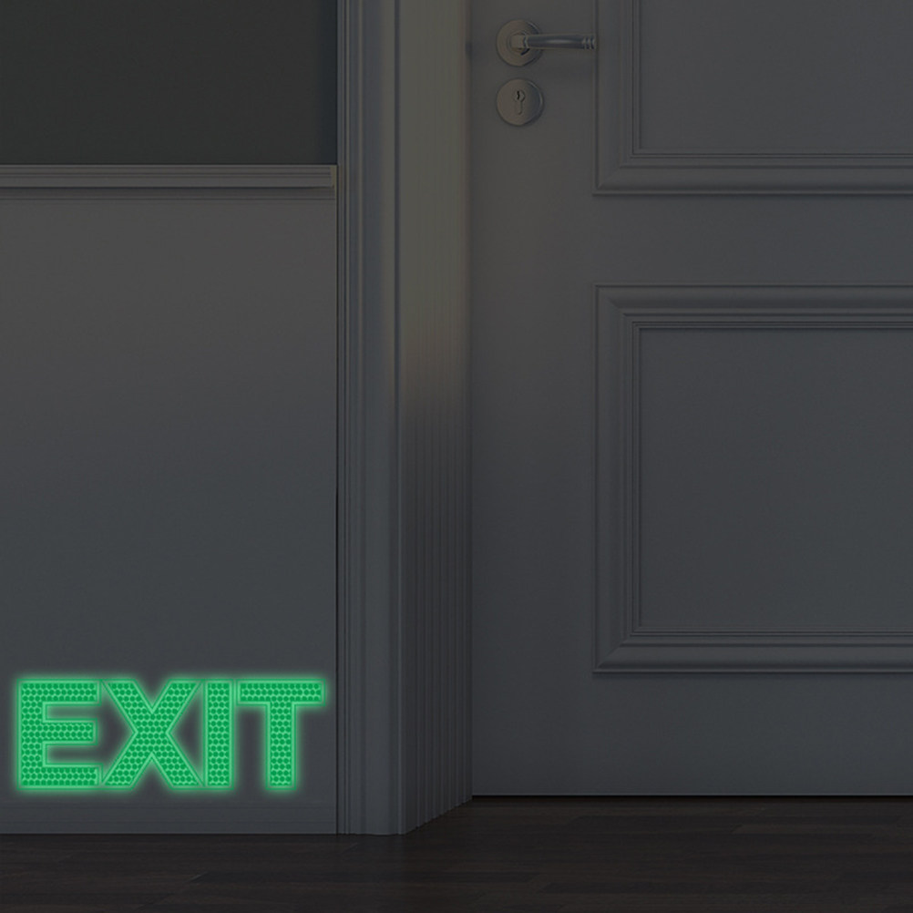 Exit Wall Safety Sticker Nocti - Emergency Exit Sign ulasan dan harga