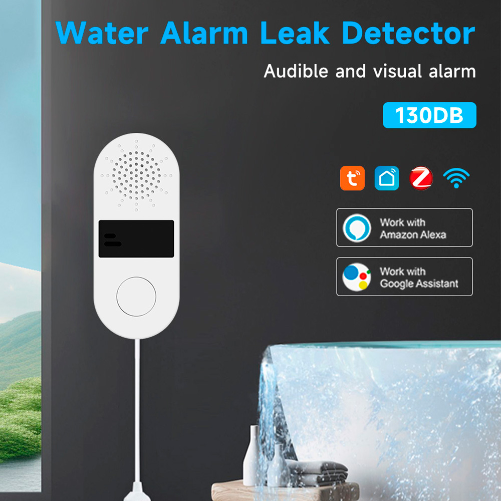 Tuya Wifi Water Leak Detector  - Water Alarm Sensor ulasan dan harga