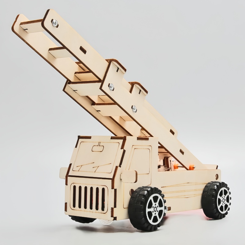 DIY Wood Ladder Fire Truck Mod - Fire Escape Ladder ulasan dan harga