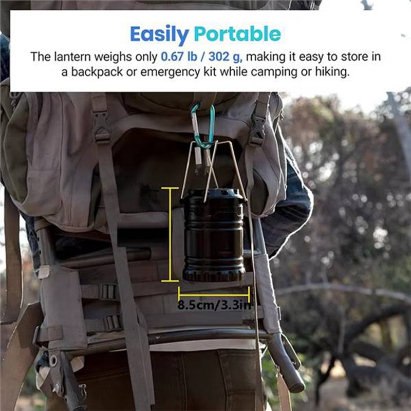 ABAE-4-Pack Solar Camping Lant - Power Outage Light ulasan dan harga