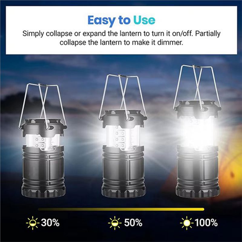 ABAE-4-Pack Solar Camping Lant - Power Outage Light ulasan dan harga